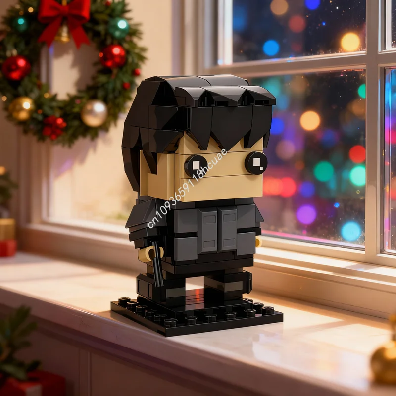 

Набор строительных блоков MOC «Сифонный фильтр» (131 деталь), модель Brickheadz «Габриэль Гэйб Логан», архитектурный конструктор, идея для рождественского подарка, развивающая игрушка