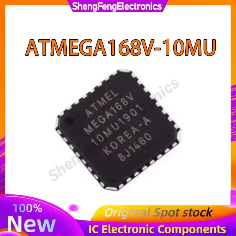 ATMEGA168V-10MU ATMEGA168V-10M ATMEGA168V-10 ATMEGA168V ATMEGA168 ATMEGA IC MCU Chip VFQFN-32 100% New Original in stock