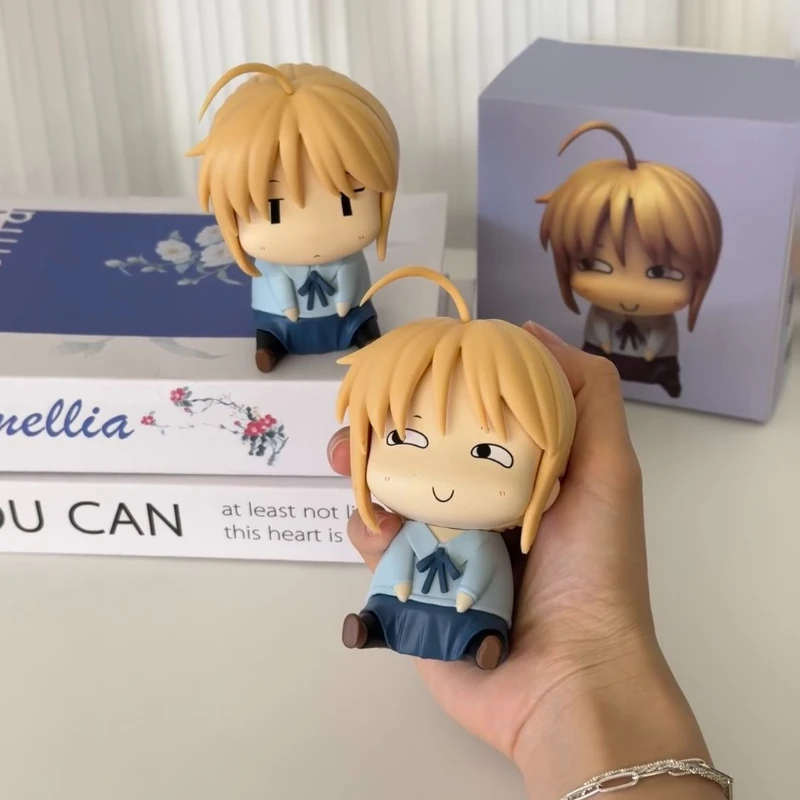

Japan Anime Order Saber Alter Figures Fate Stay Night Action Figure Altria Figure Q Version Model PVC Collectible Birthday Gifts