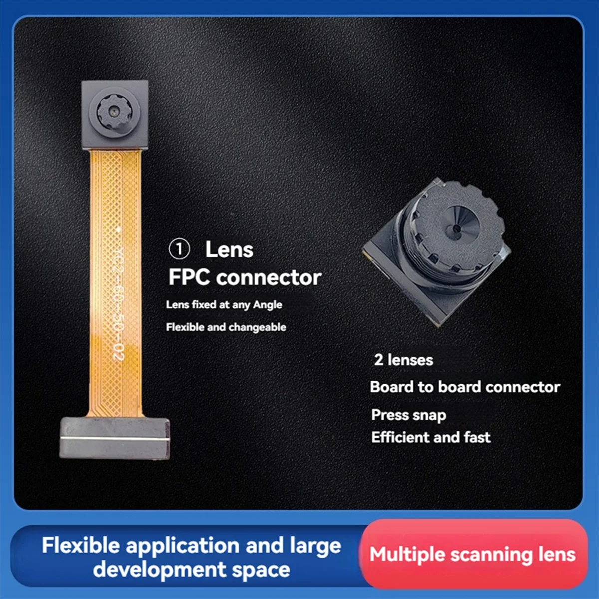 GM901-B Mini Barcode Scanner Modul 1D 2D Barcode Reader QR CodeJAS