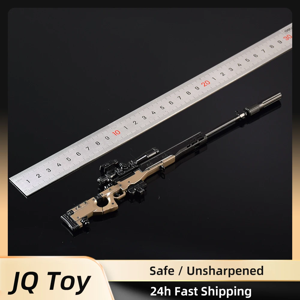 Action Figure Stand - 24 cm Zinklegierung AWM Scharfschützengewehr-Modell mit