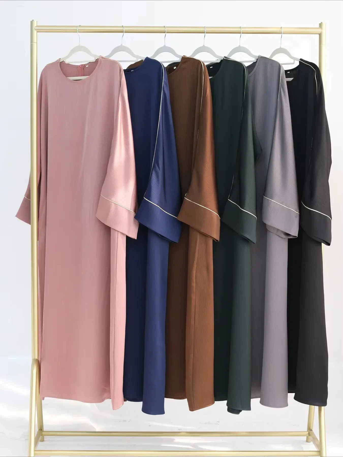 

Muslim Women Dress Abaya Eid 2026 Morocco Kaftan Vestidos Largos Saudi Arab Long Robe Caftan Party Dresses Ramadan Jalabiya