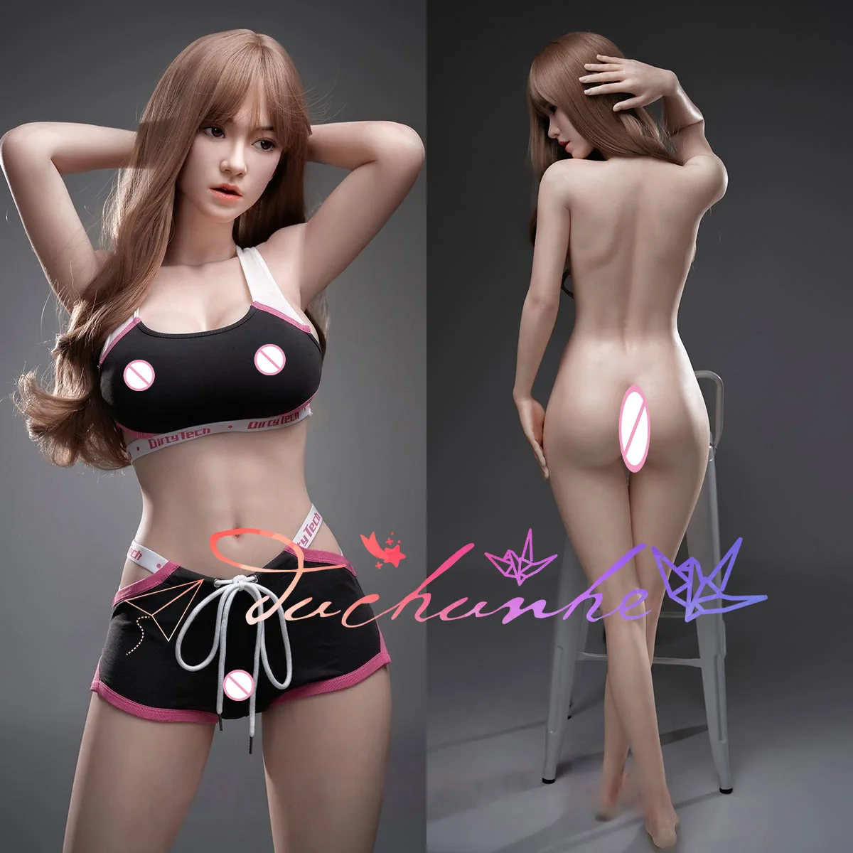 男性用高級シリコン人形、人間工学に基づいた大人の骨格、3Dの絶妙な顔の人形、大人のおもちゃ、大人の大人のおもちゃ。