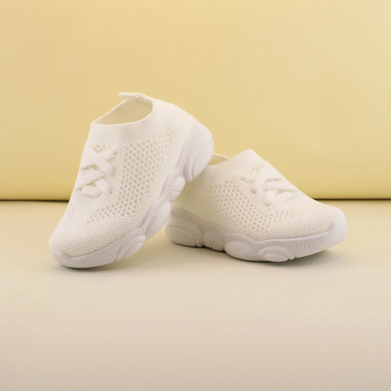 Jongens En Meisjes Zachte Zolen Shoes1-8Boys En Meisjes Ademende Sneaker Baby Sok Schoenen Antislipzool