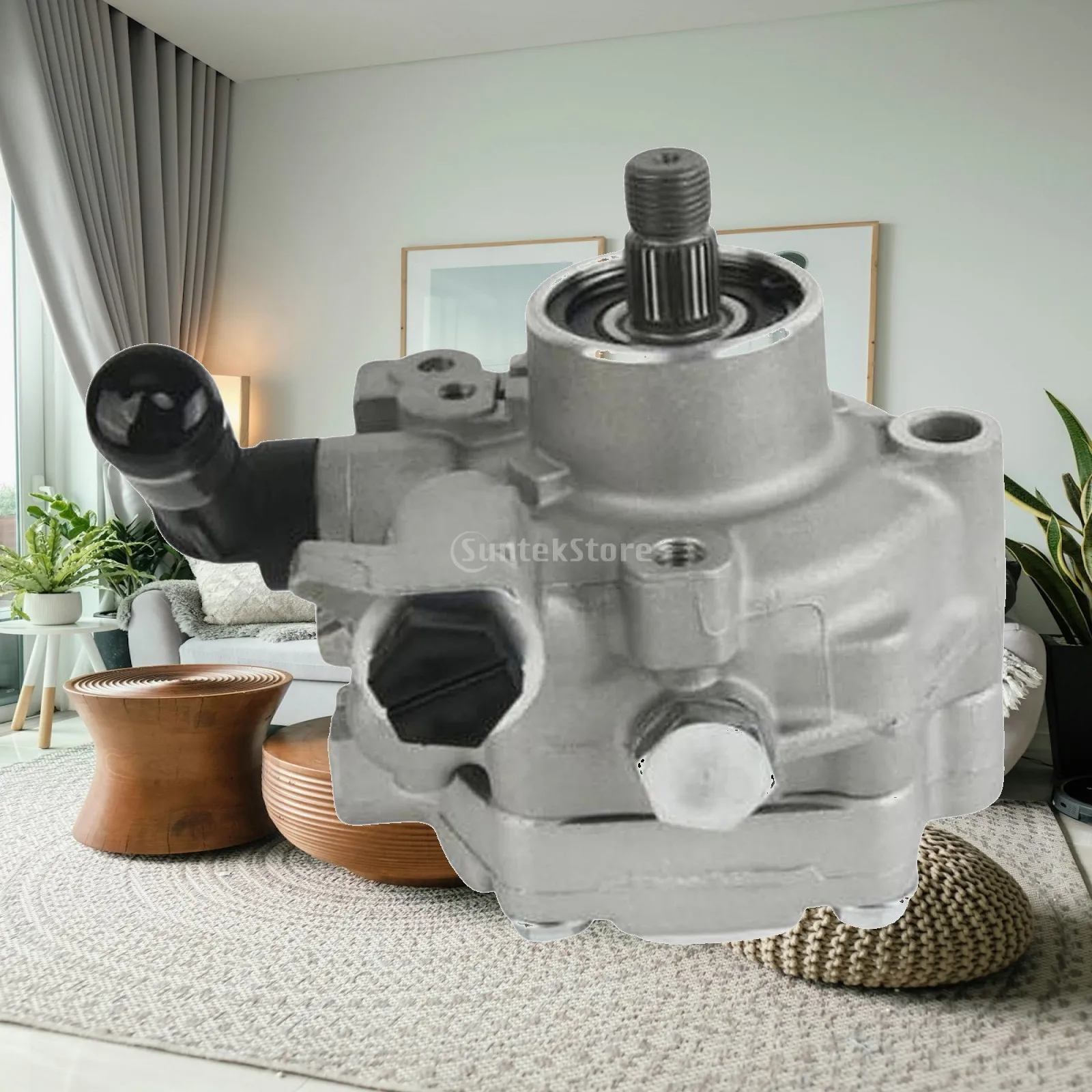 Easy Install Power Steering Pump Silver Car Component for Subaru Forester 2.5L Petrol 2009-2013