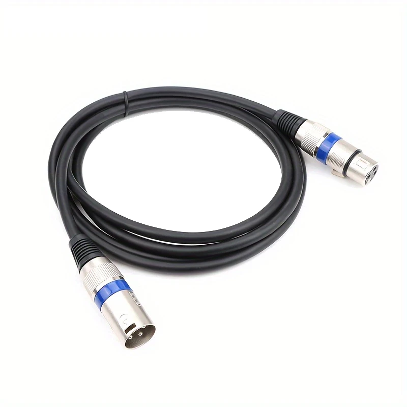 3Pin XLR Microphone Balanced Cable XLR Male to XLR Female Snake Patch Audio Cord for Stage Sound Mixer Amplifier XLR Mic Cord