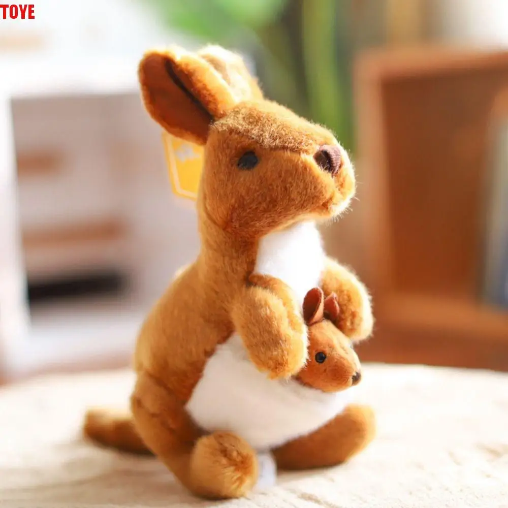 

PP Cotton Kangaroo Mother Plush Toy Kangaroo Mother Child Kangaroo Kangaroo Stuffed Animals Kawaii Comfortable