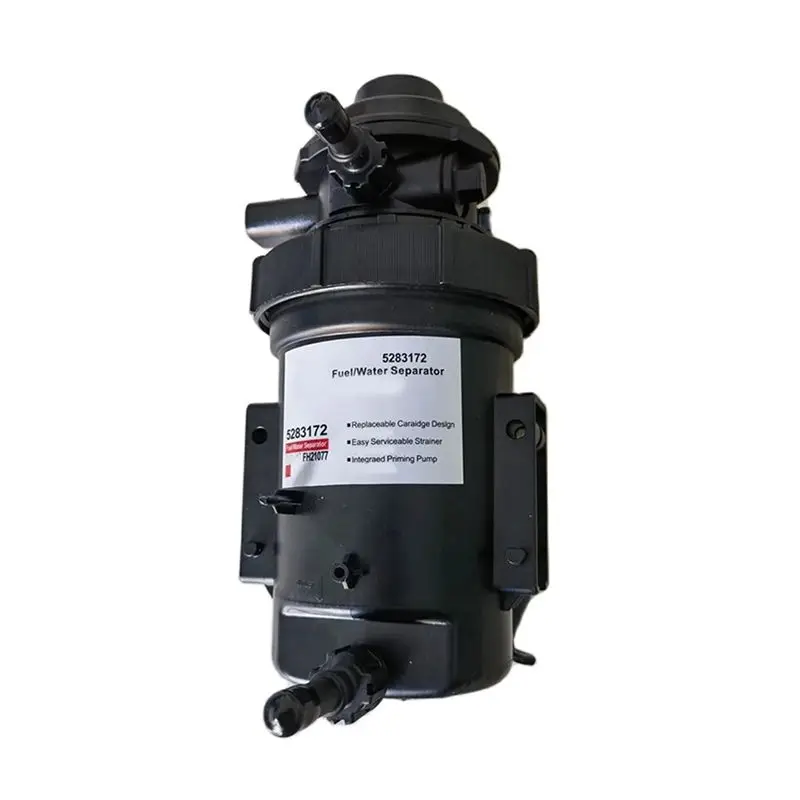 

A58X-1 Piece 2Pin Fuel Water Separator Filter Assembly Black ABS For Foton Cummins ISF 2.8 Diesel Engine Fuel Filter