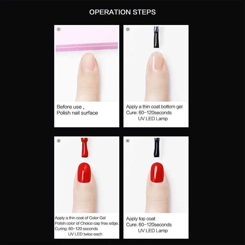 NAILCO 15ml Top Coat Basis Mantel UV Gel Nagellack Semi Permanent Lack Hybrid Lack Nagel Liefert Für Nagel kunst Profis