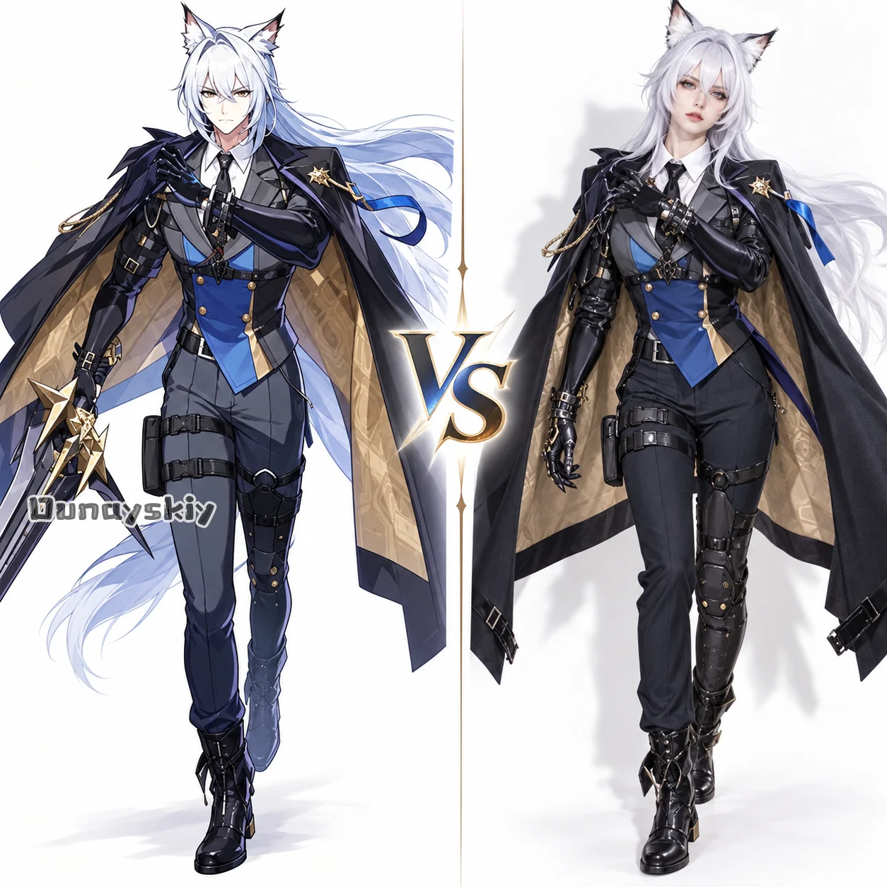 Anime Cosplay Zzz - Zenless Zone Zero ‌ NEPS Severian