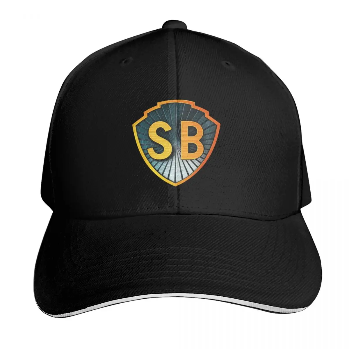Shaw Brothers Kung Fu Cinema Logo Baseball Cap Contrast Two Tone Brim Snapback Flat Bill Strapback Dad Hat