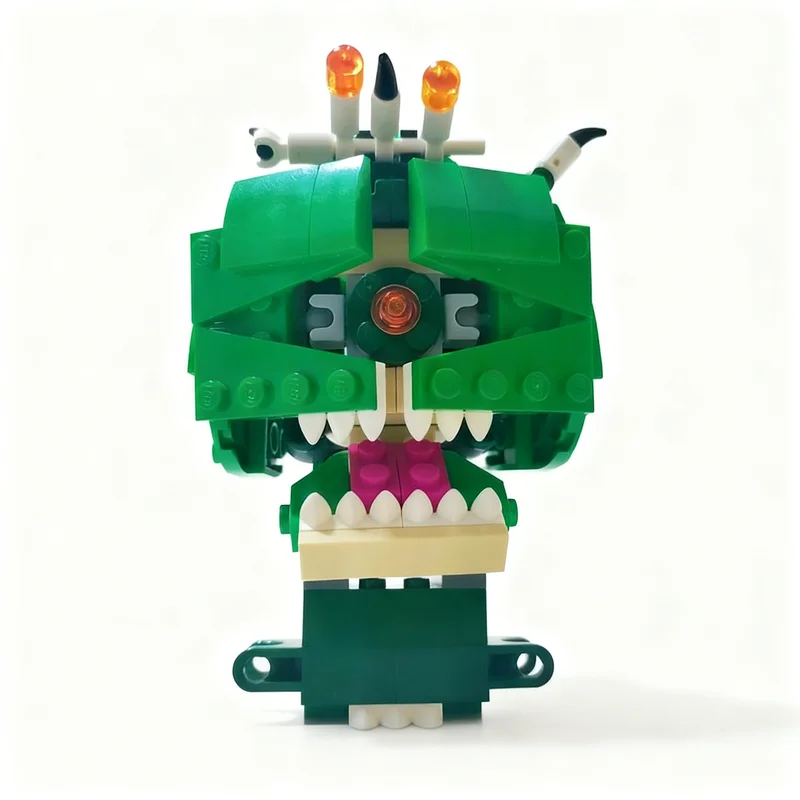 130 Piezas MOC Beholder Creator 3 en 1, Bloques de Construcción, Juguete de Construcción, Regalos de Navidad, Idea Creativa DIY, Educación, Ensamblaje