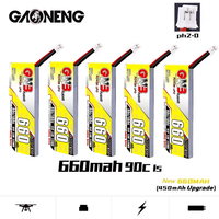 1-10Pcs Gaoneng GNB 660mAh 3.8V 1S 90C/180C HV 4.35V Lipo Battery With PH2.0 Plug For Emax Tinyhawk King Kong Ldarc TINY7