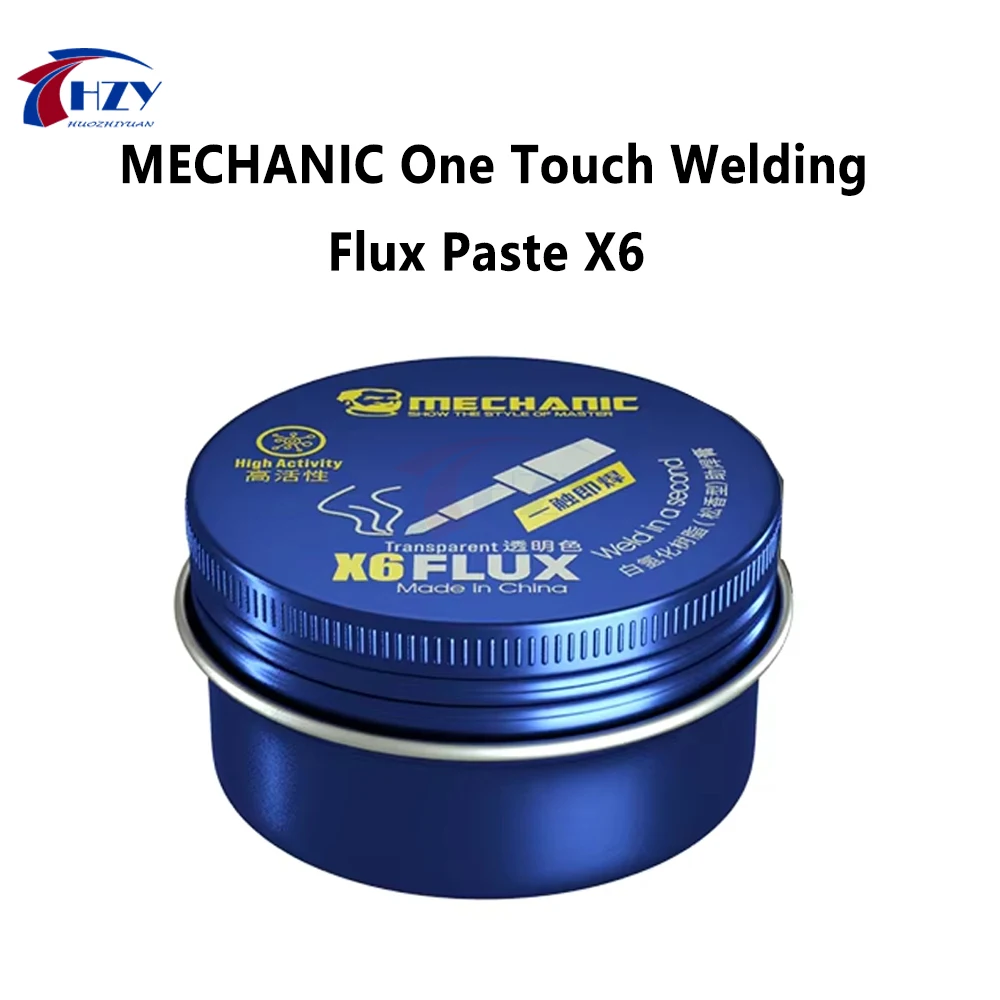 20g MECHANIC X6 Rosin Solder Flux Paste High Activity Anti-Oxidation  for Phone PCB BGA Soldering Desoldering Repair Tool