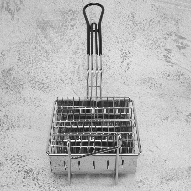 Taco Fryer Basket, Taco Shell Fryer, Holds 4 Shells Deep Fryer Taco Holders Basket With Grip Handle Taco Holder Stand