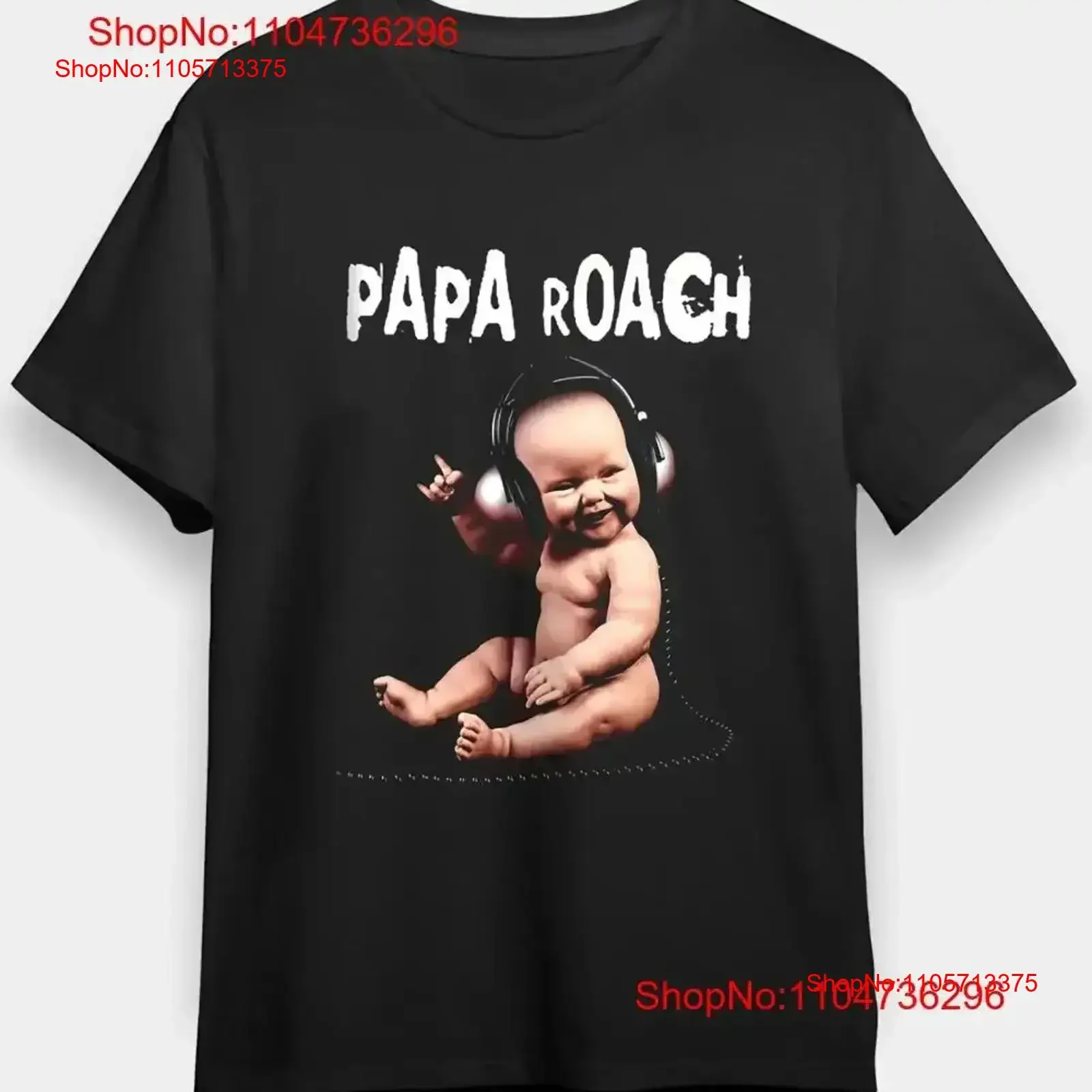 HOT NEW Papa Roach band black T shirt tee All sizes S 5XL XY756 vintage Washed Top For Everyday Wear fashion Casual vintage
