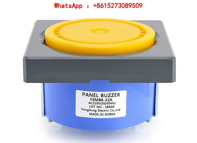 

YSMB6-22A, a powerful embedded panel buzzer imported from South Korea