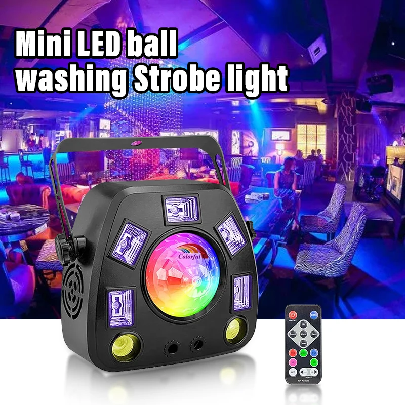 

Night Club Luces Parties Strobe Stage Lights Mini LED ball wash strobe light