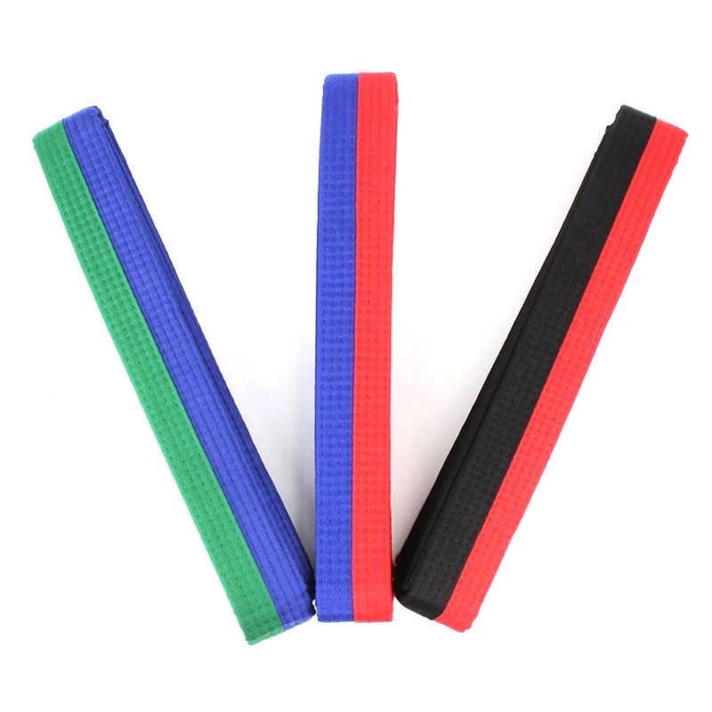 1pc Taekwondo Colored Ranking Belts Cotton Martial Arts Judo Karate TKD Aikido Uniform Belt Kids Adult