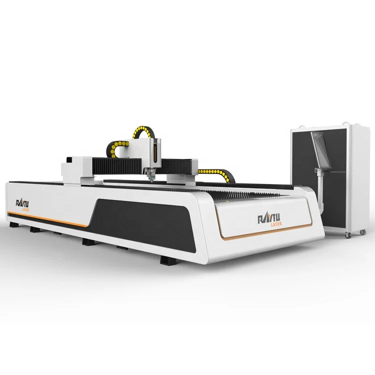 ATU&UTVSteel Plate Fiber Laser Cutting Machine for Metal Processing 6KW 3015