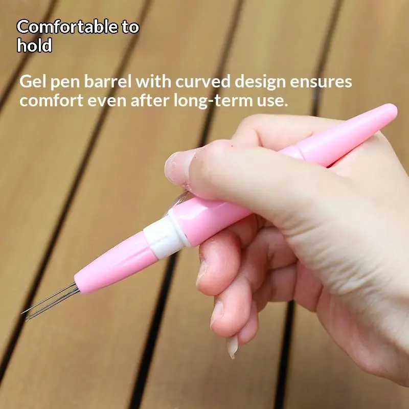 Needle Pen The Poking Fun Tools For Wool Felt Replace Needles With DIY Art Handwork Craft Multi Needle Tool Sewing