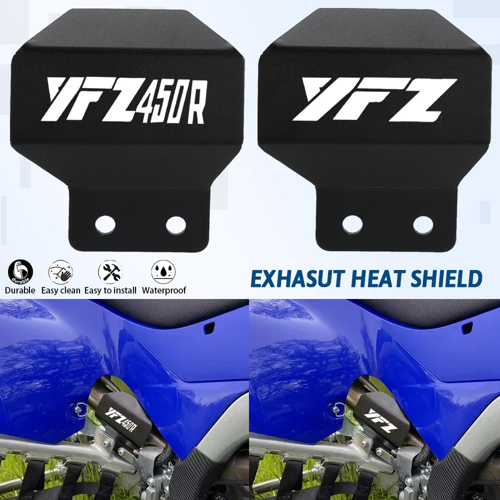

2024 For Yamaha YFZ450R YFZ 450R YFZ450 SE 2014-2020 2021 2022 2023 Motorcycle Exhasut Heat Shield Exhaust Pipe Protective Cover
