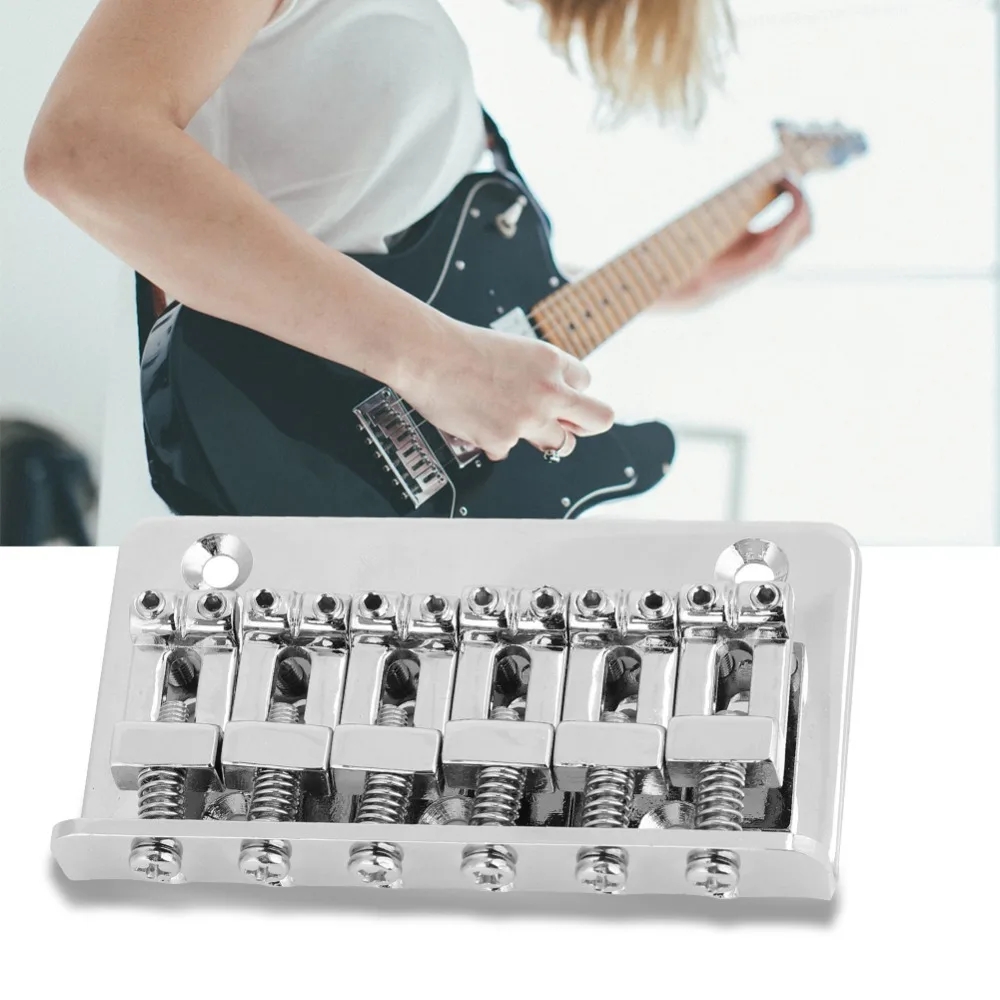 

​ Металл ​ Фиксированный 6-струнный бридж-тейлпайп ​ ​ 6-струнный сейдж для гитары ​ ​ С 5 винтами ​ ​ Электрогитарный бридж ​ ​ Ремонт своими руками ​ ​ Исправлено ​