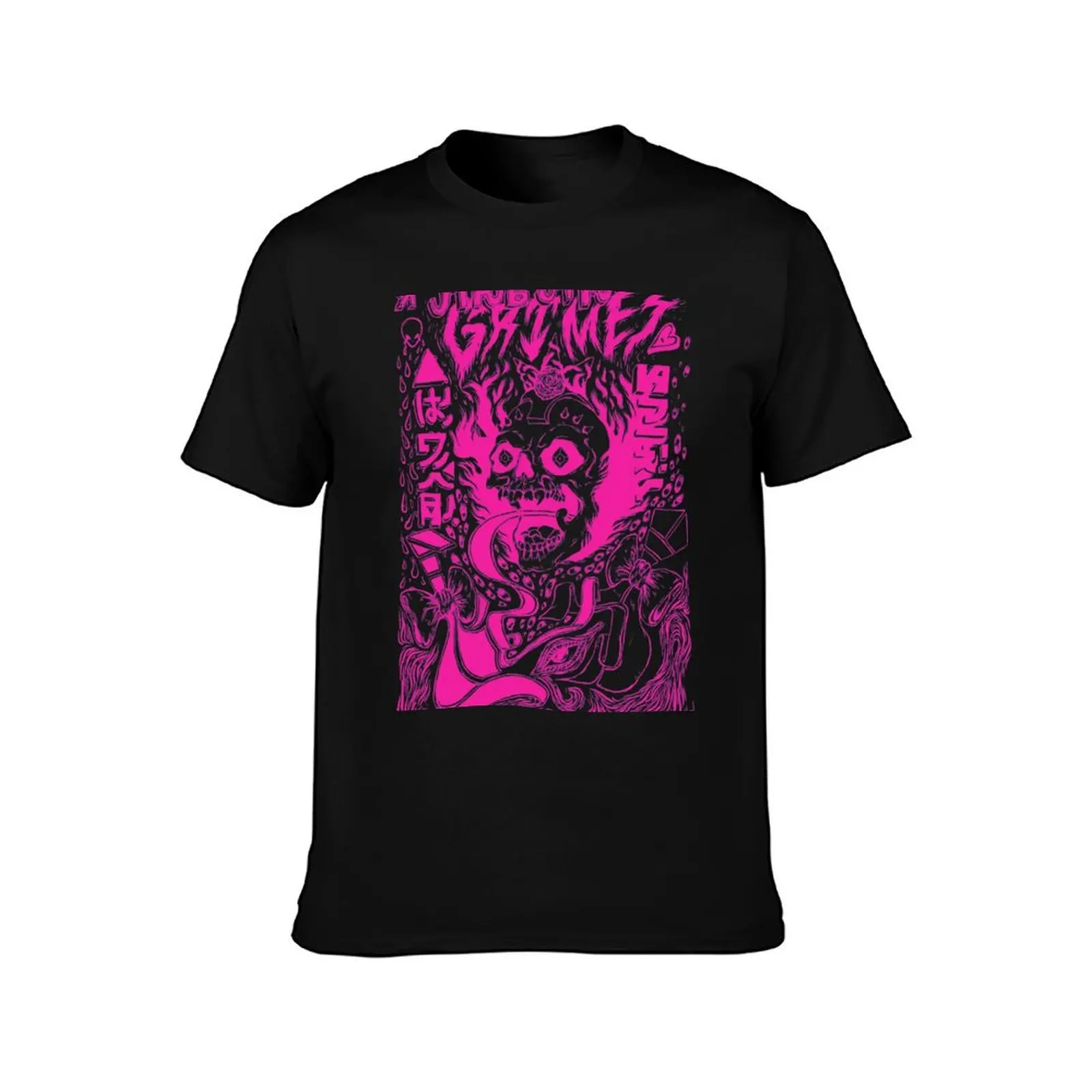 Grimes - Visions (pink aesthetic) T-Shirt Summer Casual Cotton Tee Oversized Streetwear Tops Vintage Graphic Print