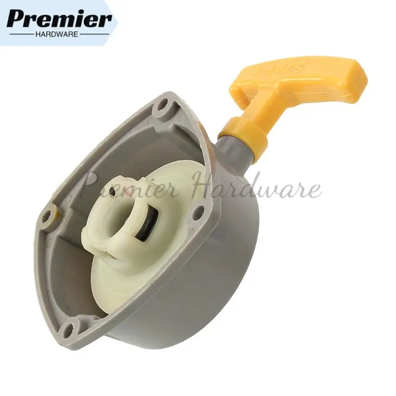 YM-Q-10 gruppo avviamento tosaerba, disco ritorno automatico tirato a mano, avviamento facile, adatto per accessori di ricambio tosaerba