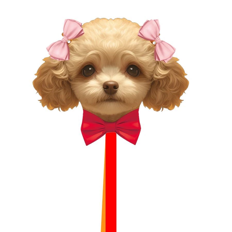 Divertente set di aquiloni con testa di cane da compagnia, essenziale per le attività di tempo libero all'aperto, facile da controllare, perfetto per famiglie e amanti degli animali domestici