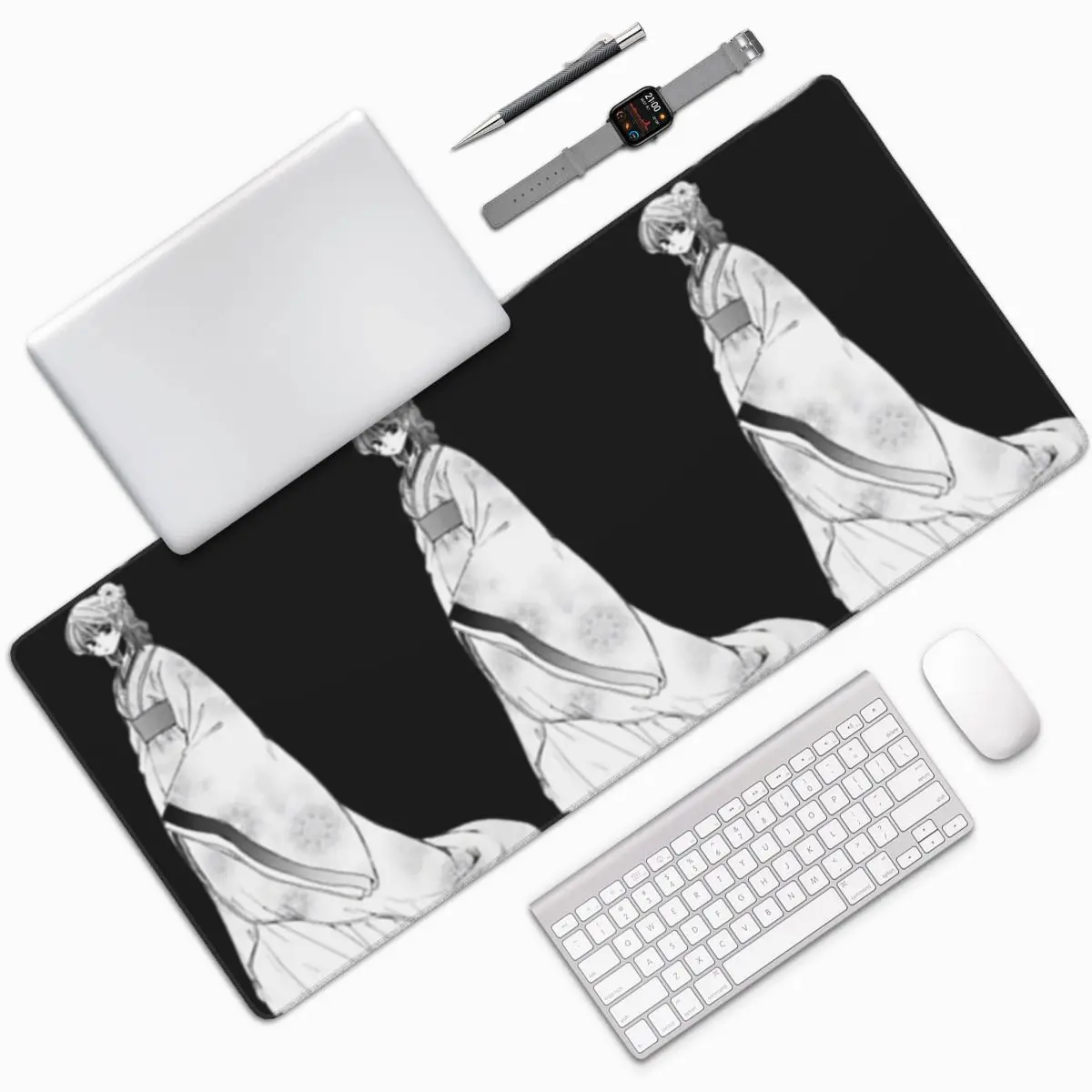 

Princess Yona Large Mouse Pad Computer Keyboard Mouse Mat Gamer PC Laptop Desk Mat Office Accessories Table Mats