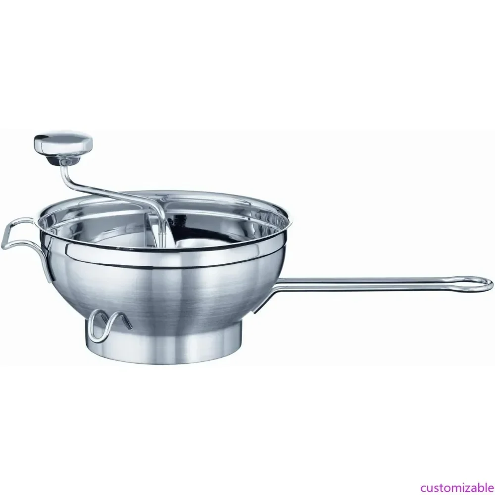 

Hot-sellingStainless Steel Rosle Food Mill with Handle and Dual Grinding Discs