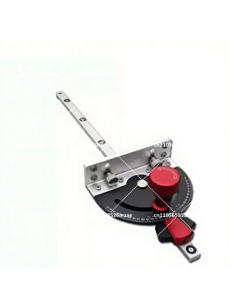 Premium Miter Gauge Scalable Aluminium Box Joint Jig for Accurate Woodworking Cuts