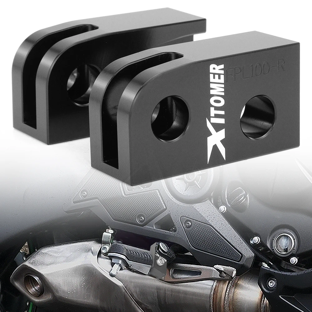 

Motorcycle Rider Foot Pegs Fit For Kawasaki Ninja 650 EX650 2013-2014 Versys 650 KLE650 / LT 2015-2023 Footpeg Lowering Kit