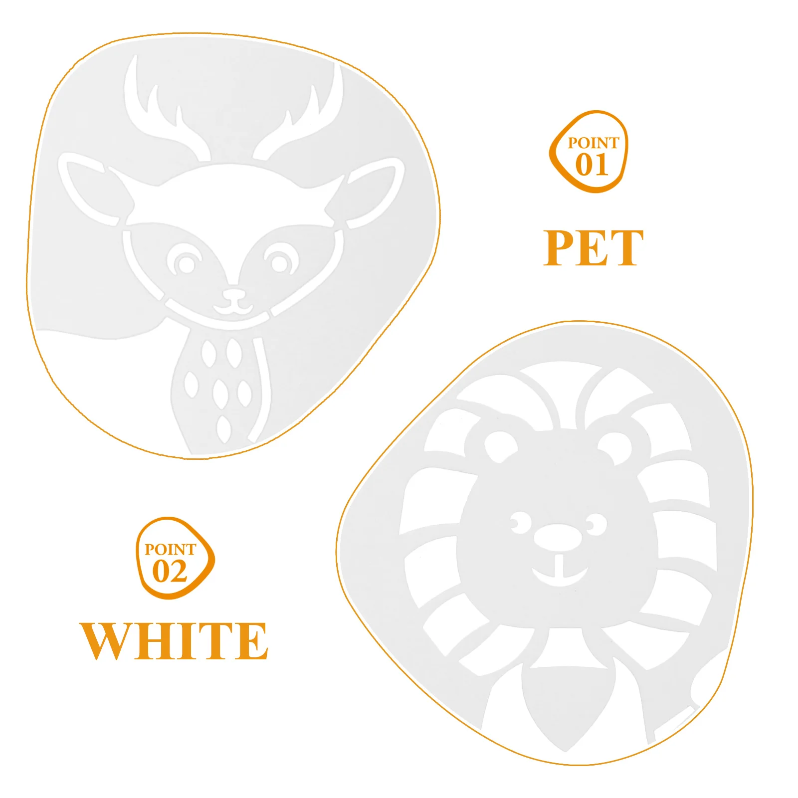 

16Pcs Stencils Animal Painting Templates Cartoon Drawing Molds Premium Pet DIY Art Supplies for Home School Projects