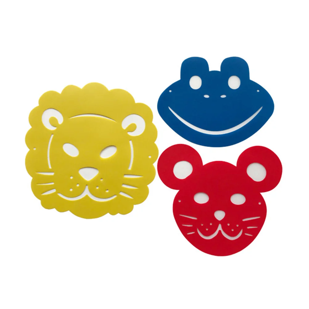 1 Zestaw Szablonów do Malowania Zwierząt z Kreskówek, Wielowzorowe, Kolorowe, Wydrążone Szablony DIY do Rysowania, Narzędzia do Kreatywnego Rękodzieła dla Dzieci