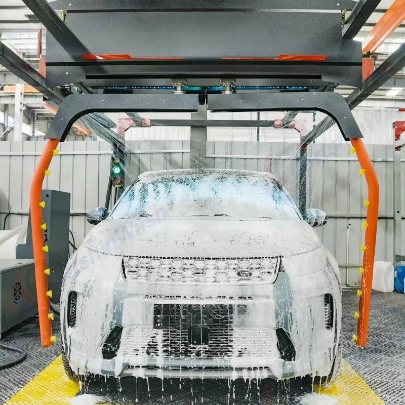 Automatic 360 Touchless Metal Car Washer Factory Price  Car Washing Machine 4 Dryers