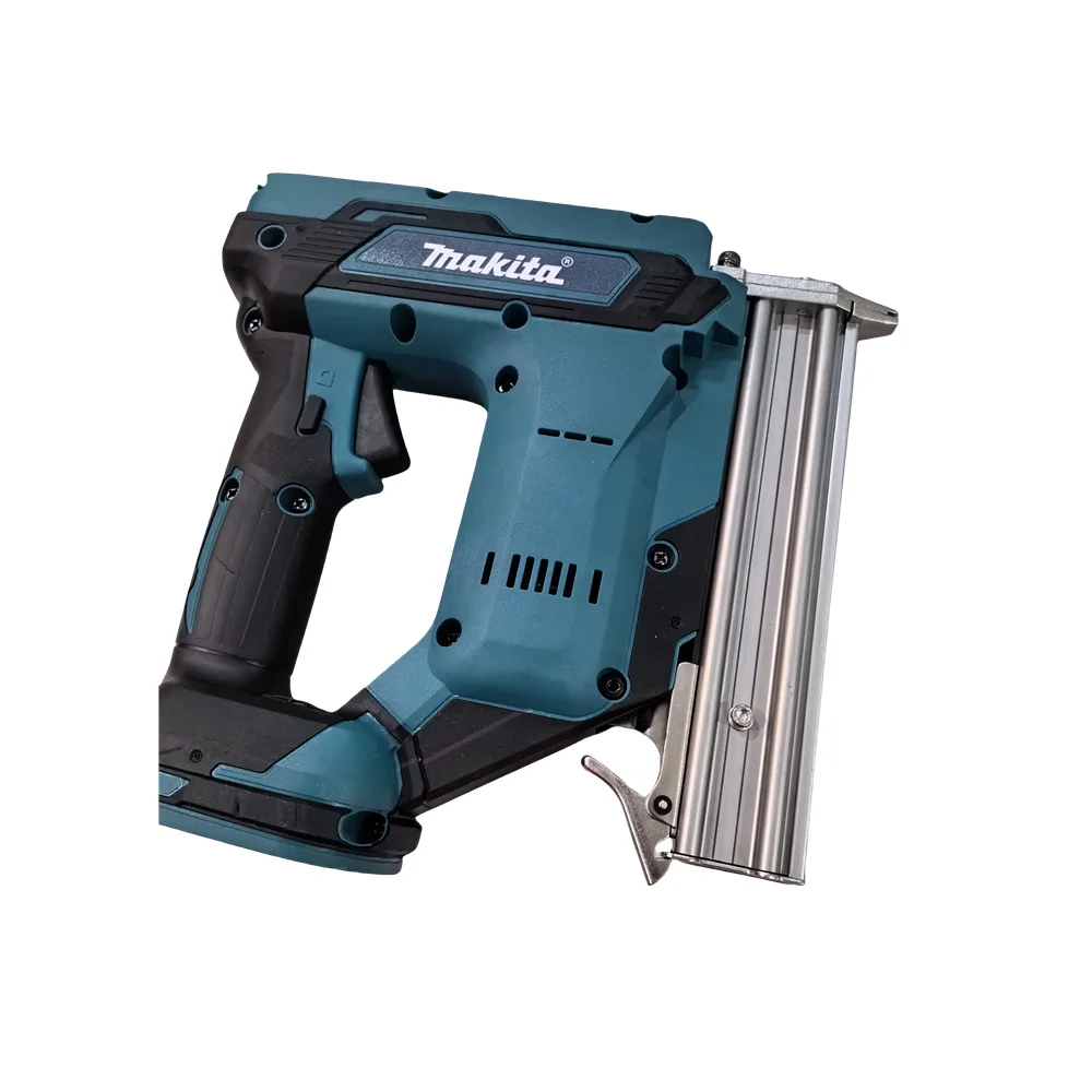 Imagem -03 - Makita 18v Nailer Tools Cordless Brushless Elétrica Grampo Pistola Elétrica Nail Gun Pistola Pneumática Ferramentas Carpintaria Pistola Fascia