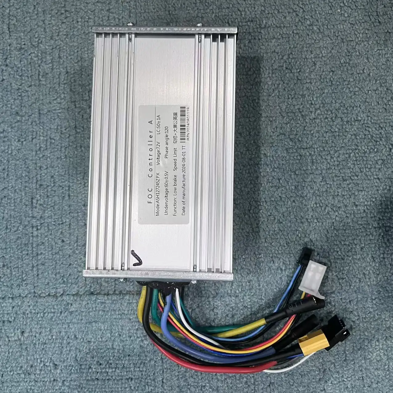 with Finger Throttle Accelerator FOC JB 72V 60V 45A/50A 2800W 3000W 4000W 5000W 6000-7500W Electric Scooter 12Mosfets Controller