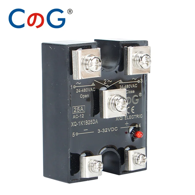 CG NC And NO SSR 10A 25A 40A DA Normally Closed And Normally Open Single Phase DC Control AC SSR-10DA 25DA NC Solid State Relay