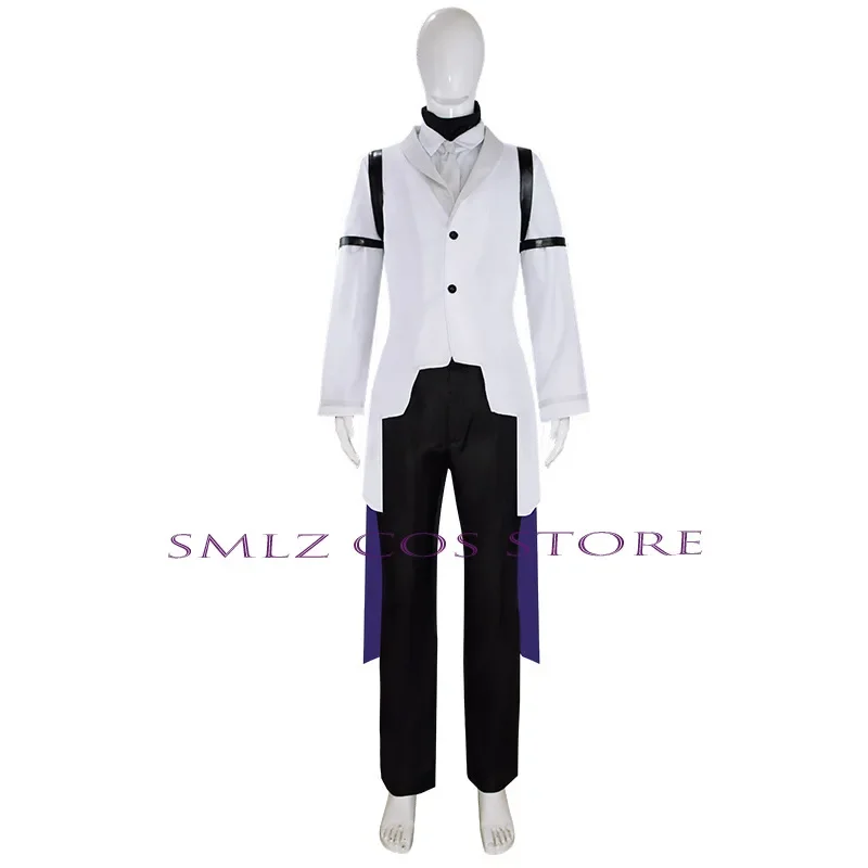 Sigma Cosplay Anime Bungou Stray Dogs 4th Costume Sigma Trench Uniform Suit Halloween Christmas Party Outfit for Men Women