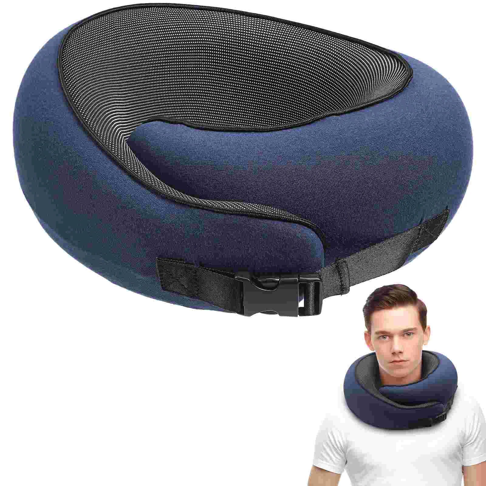 Cushion U-shaped Travel Pillow Car Multifunction With Case Neck Support Pillows