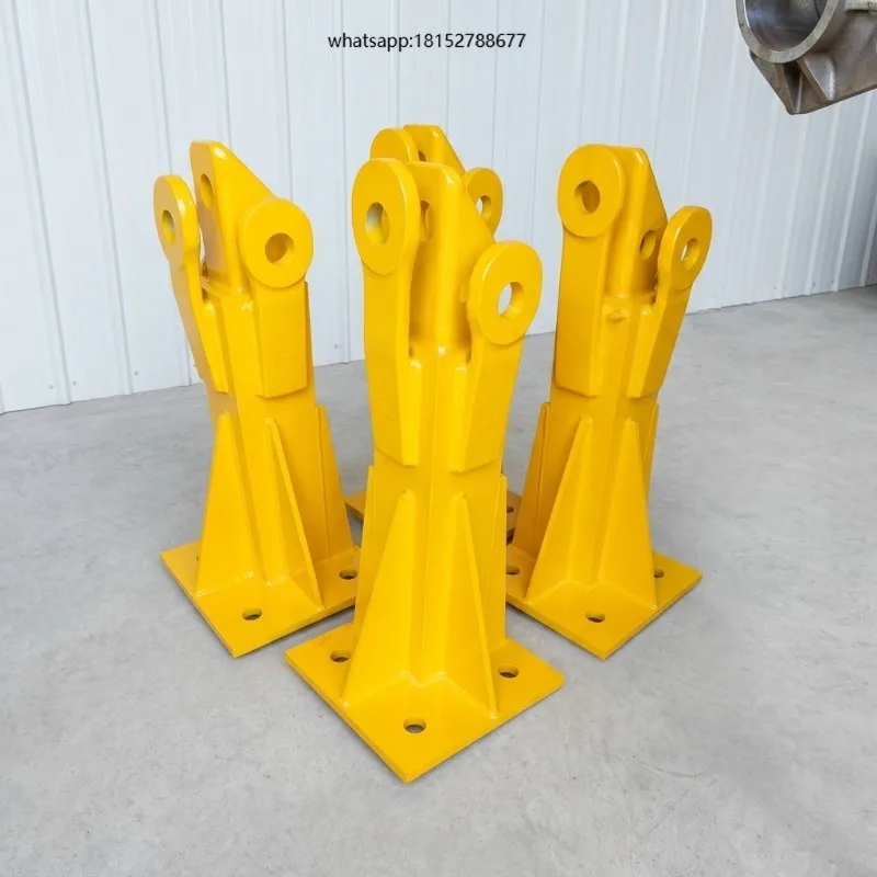 Industrial Grade Construction Machinery Parts Welded Mounting Column Spare Parts