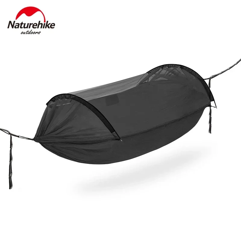 Naturehike Hammock Ultralight Nylon Anti-Mosquito Sleep Swing Outdoor Garden Tree Hanging Double Bed Travel Camping Hammocks