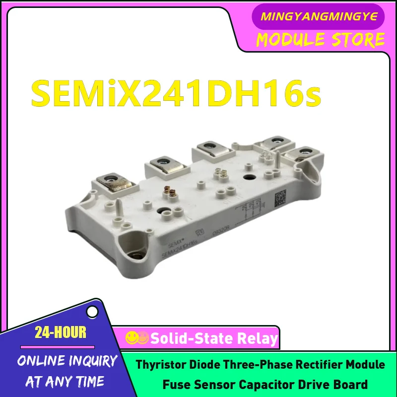 

IGBT Module SEMiX241DH16s SEMiX245DH16 SEMiX251GD126HDs NEW ORIGINAL IN STOCK