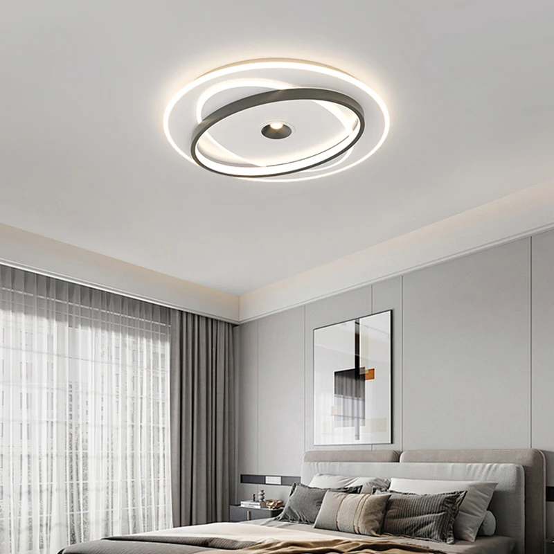 

Living Room Lamp Light Luxury Style Modern Minimalist Atmosphere Design Bedroom Balcony Lighting With Spotlight Ceiling Lamp