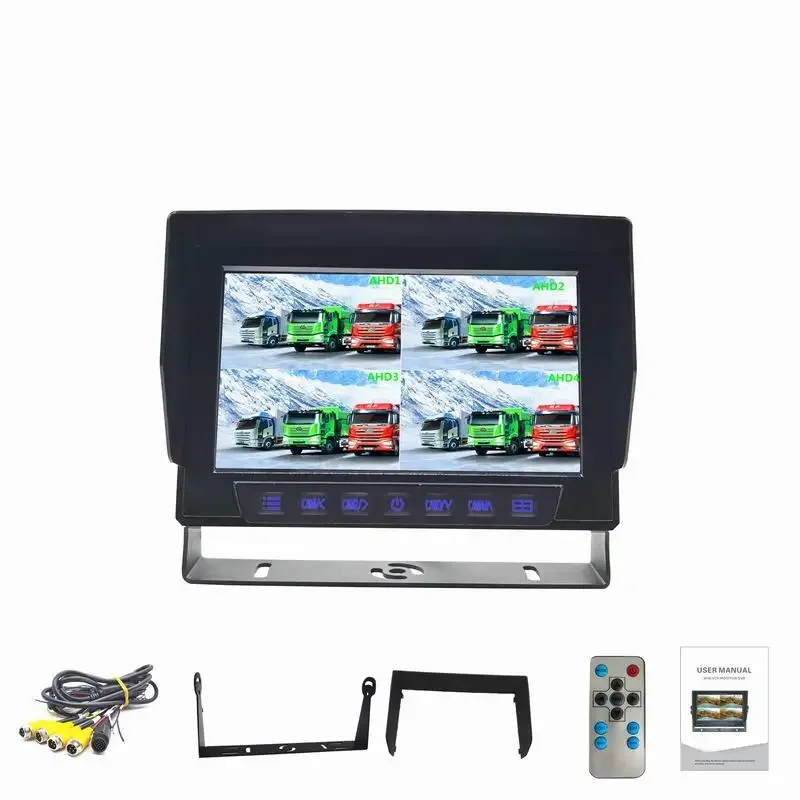 Monitor impermeável do LCD, 7"