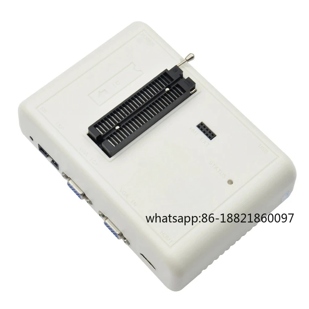 

RT809H Universal Programmer EMMC-Nand FLASH Programmer+ 10/16/26/27/35/36/58 Adapters Set TSOP56 BGA48 EDID Cable VGA Original