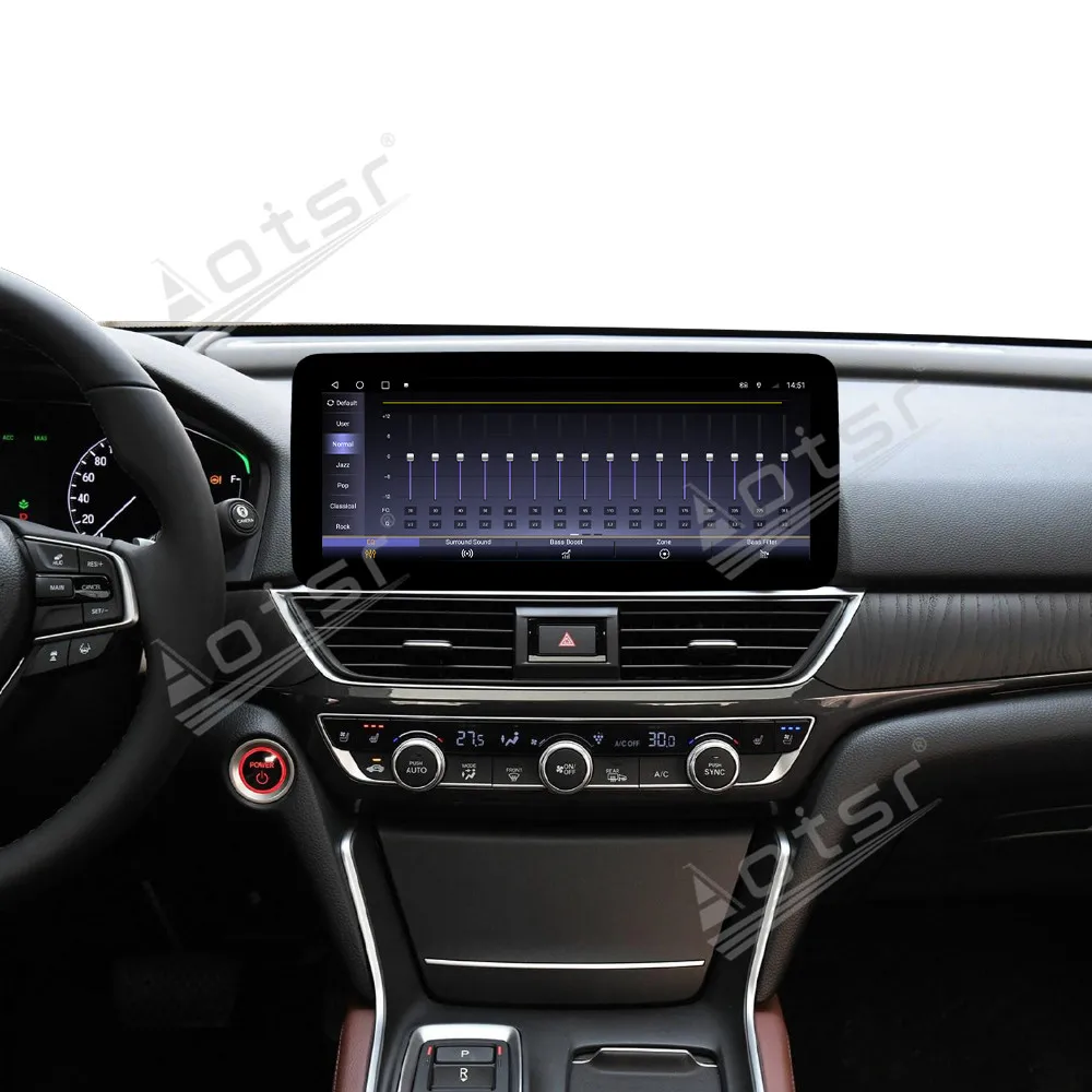 12.3'' Android 13 Car Radio For Honda 10th-gen Accord, Multimedia Wireless Video Player, GPS Navi DSP CarPlay Car Media