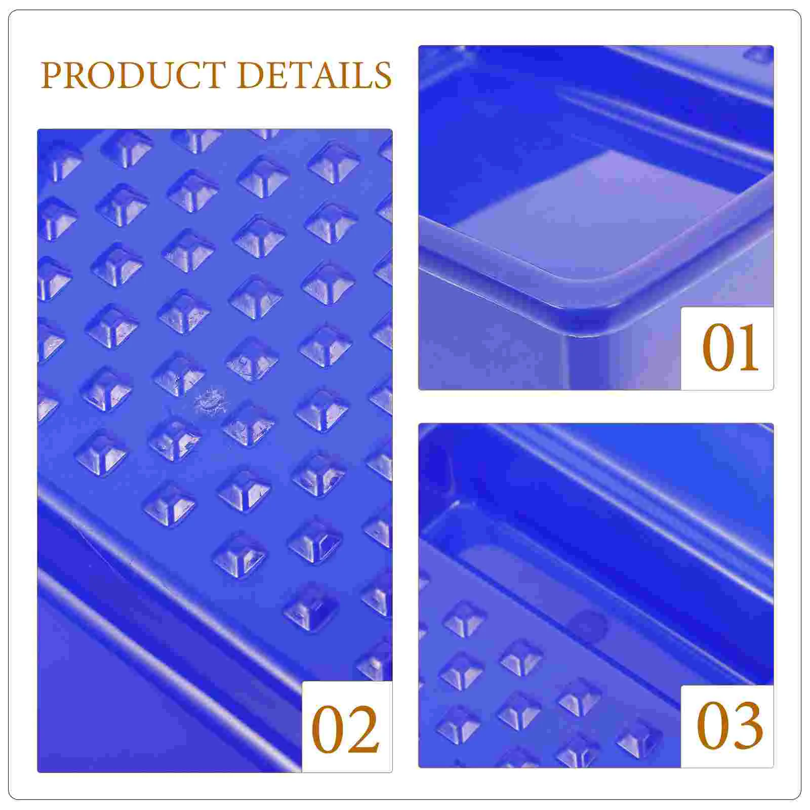 4 Plastic Tray Coating Container Wall Painting Tool Pigment Holder for Roller Easy Cleaning Various Paint Types Paint